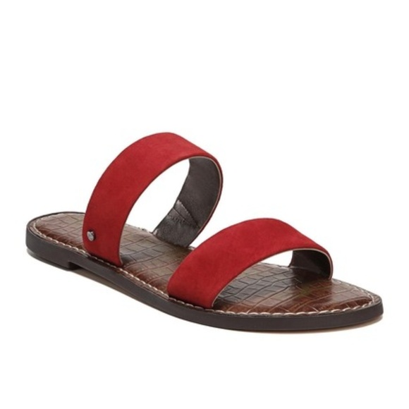 Sam Edelman Shoes - NEW Sam Edelman Gala Slide Sandal Red
